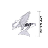 Blue Whale Sterling Silver Ring TRI1927 - Ring